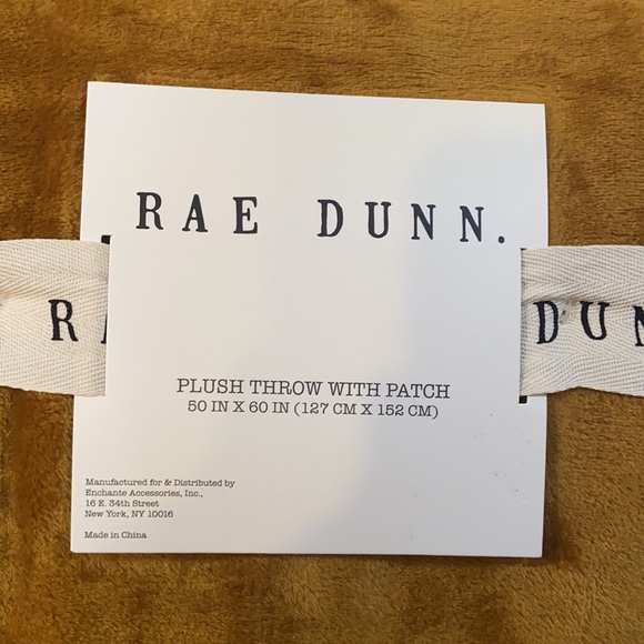 Rae Dunn TRICK OR TREAT Throw - Picture 4 of 4